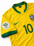 Brazil 2006 Home Jersey #10 Ronaldinho