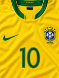 Brazil 2006 Home Jersey #10 Ronaldinho