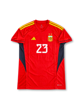 Argentina 2022 Goalkeeper Shirt #23 E. Martinez