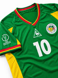 Senegal 2002 World Cup Home Jersey Khalilou Fadiga #10
