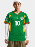 Senegal 2002 World Cup Home Jersey Khalilou Fadiga #10