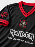 Iron Maiden 2016 The Book of Souls Football Jersey #16