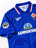 Fiorentina Reebok Blue Shirt #9 Gabriel Batistuta