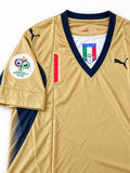 Italy 2006 World Cup Goalkeeper Away Jersey #1 Buffon