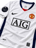 Manchester United 2008-09 Away Jersey #32 Carlos Tévez