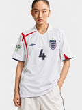 England 2005-07 Home Jersey #4 Steven Gerrard
