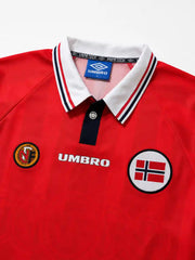 Norway 1998 World Cup Home Retro Jersey