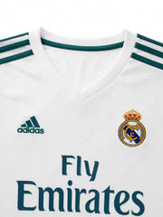 Real Madrid 2017/18 Home Long Sleeve Jersey