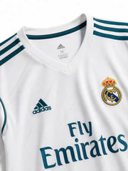 Real Madrid 2017/18 Home Long Sleeve Jersey