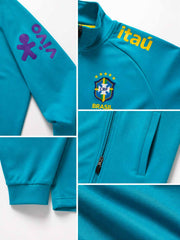 Brazil 2022/23 Track Jacket (Teal)
