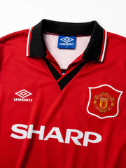 Manchester United 1994/96 Home Long Sleeve Jersey