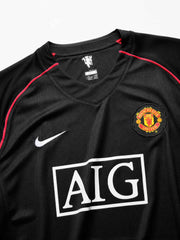 Manchester United 2007/08 Away Long Sleeve Jersey