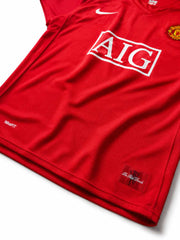 Manchester United 2007/08 Home League Version Jersey