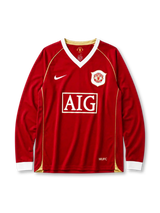 Manchester United 2006/07 Home Long Sleeve Jersey