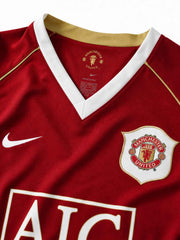 Manchester United 2006/07 Home Long Sleeve Jersey