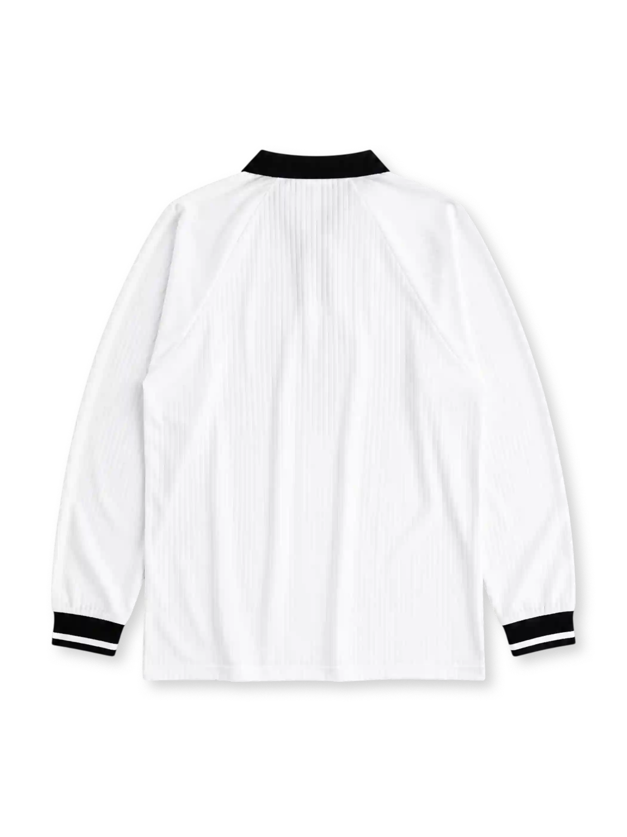 England 1998 World Cup home long sleeve jersey in white with red and black side panels