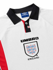 England 1998 World Cup Home Long Sleeve Jersey