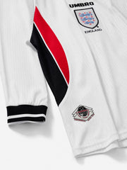 England 1998 World Cup Home Long Sleeve Jersey