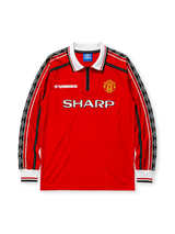 Manchester United 1998/99 Home Long Sleeve Jersey
