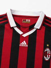 AC Milan 2009/10 Home Long Sleeve Jersey