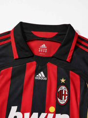 AC Milan 2006/07 Home Long Sleeve Jersey