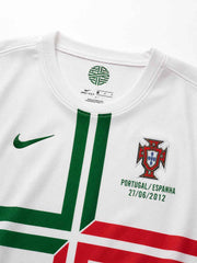 Portugal UEFA Euro 2012 Semi-Final Away Long Sleeve Jersey