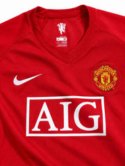 Manchester United 2007/08 Home Jersey