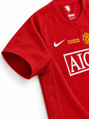 Manchester United 2007/08 Champions League Final Home Jersey