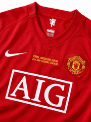 Manchester United 2007/08 Champions League Final Home Jersey