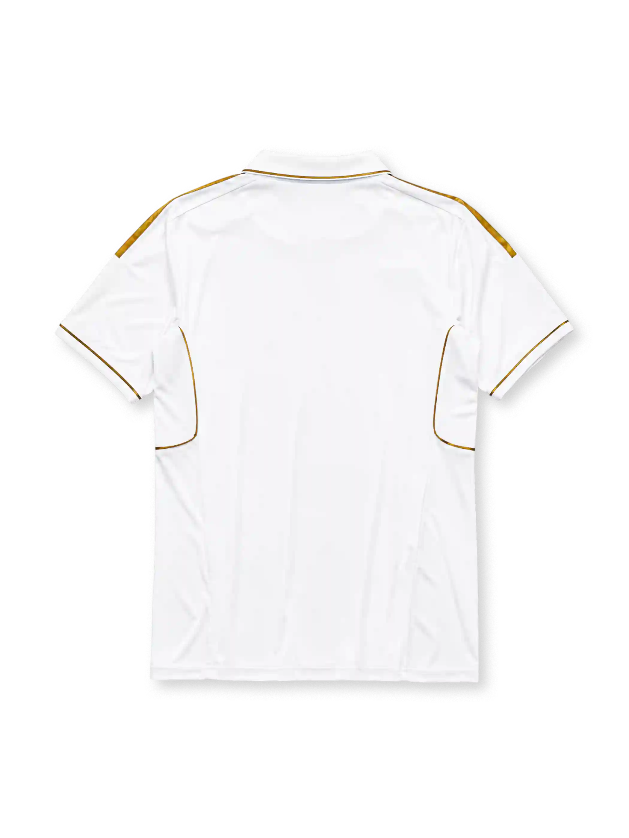 Real Madrid 2011-12 home jersey in white with gold trim