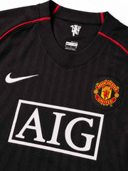 Manchester United 2007/08 Away Long Sleeve Jersey