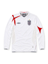 England 2006 Home Long Sleeve Jersey
