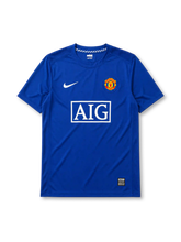 Manchester United 2008-09 third jersey in royal blue