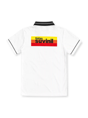 Corinthians 1995/96 white home jersey with black collar, club crest, Penalty logo and Suvinil sponsor