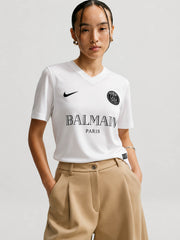 Paris Saint-Germain 2020 Balmain White Training Shirt