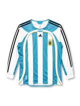 Argentina 2006 Home Long Sleeve Jersey