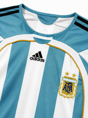 Argentina 2006 Home Long Sleeve Jersey