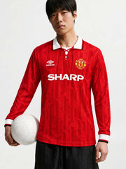 Manchester United 1992/94 Home Long Sleeve Jersey