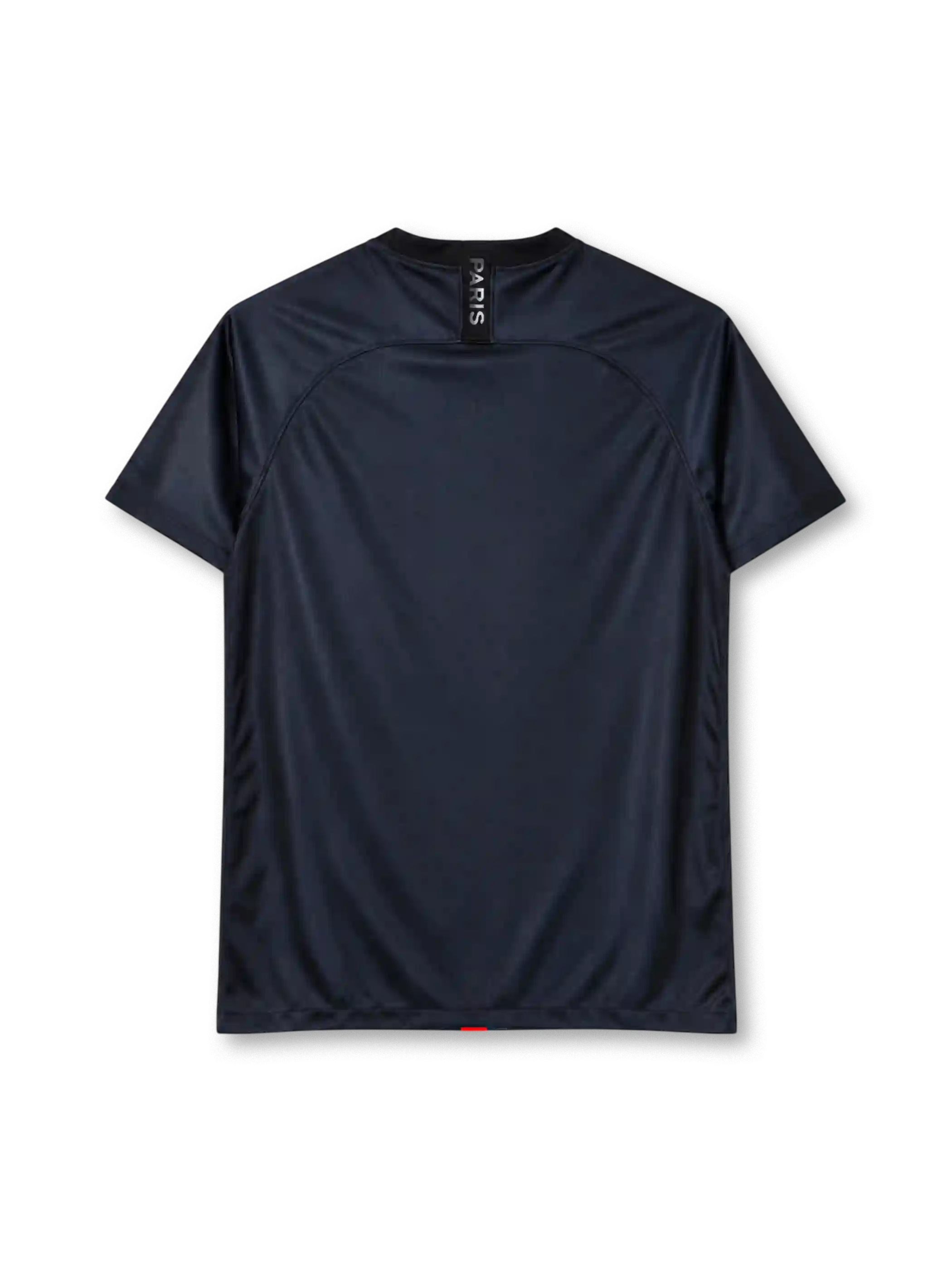 Paris Saint-Germain 2019/20 third jersey in dark navy with blue, white and red centre stripe and Jordan logo