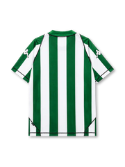 Real Betis 2003-04 home jersey in green and white stripes