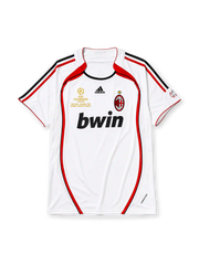 AC Milan 2006-07 away jersey with Champions League Final Athens 2007 badge