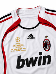 AC Milan 2006-07 UEFA Champions League Final Athens Away Jersey