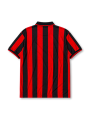 AC Milan 1995-96 home jersey in red and black stripes