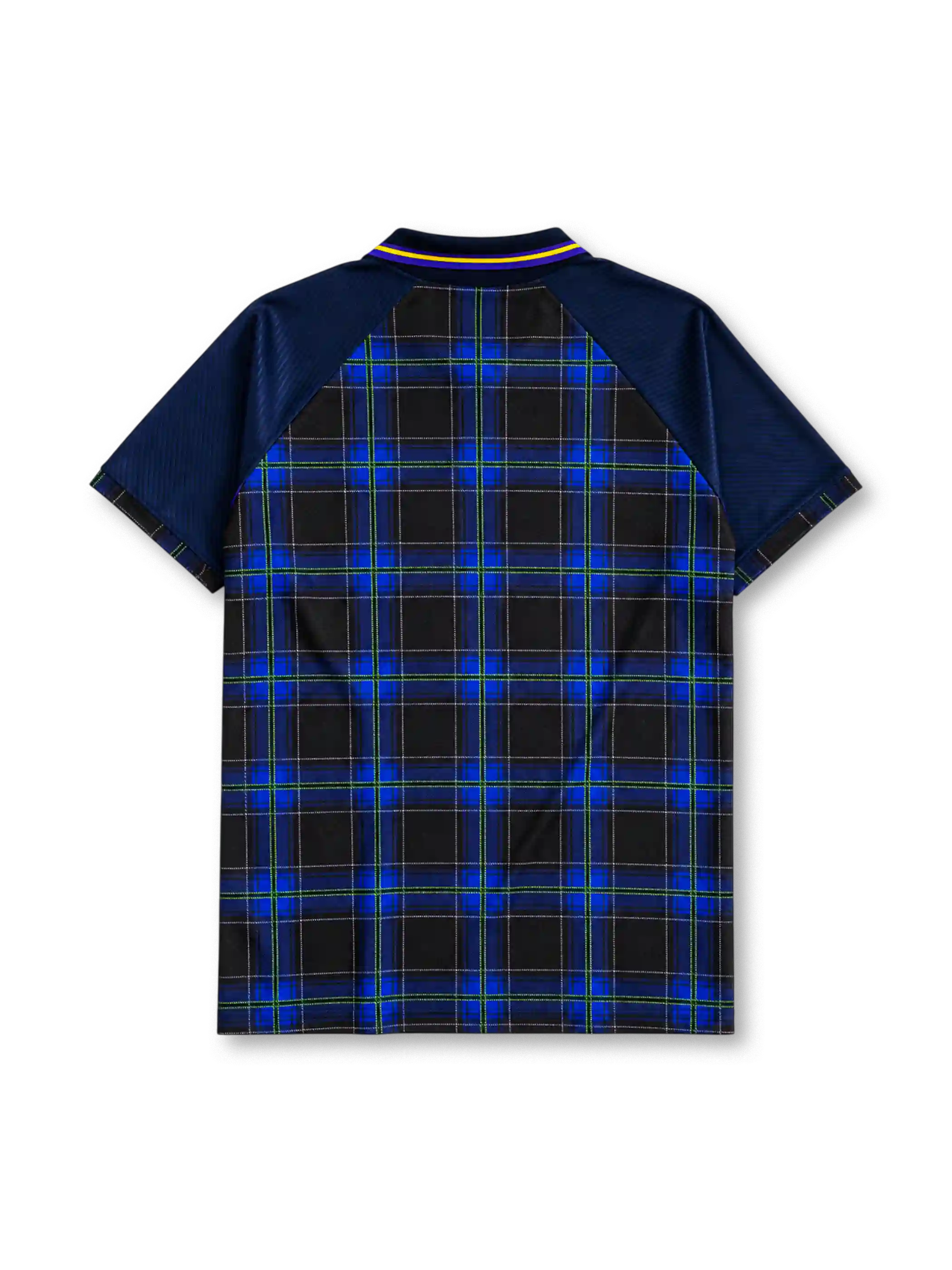 Scotland 1994-96 home jersey with tartan pattern