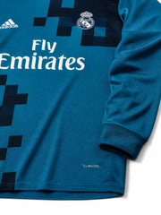 Real Madrid 2017-18 Third Long Sleeve Jersey