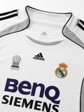 Real Madrid 2006-07 Home Jersey