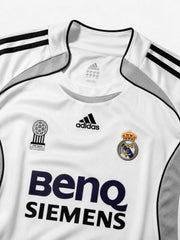 Real Madrid 2006-07 Home Long Sleeve Jersey