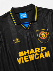 Manchester United 1993-94 Away Long Sleeve Jersey