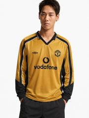 Manchester United 2001-02 Away Long Sleeve Jersey