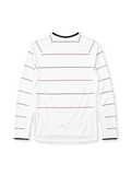 Manchester United 2003-04 white third long-sleeve retro football jersey with Vodafone sponsor
